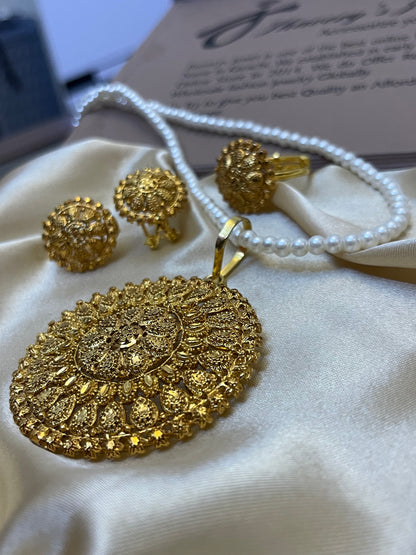 22KT Pure Gold Plated,Combo Set