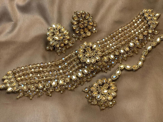 Traditional Ranjhna Necklace Set