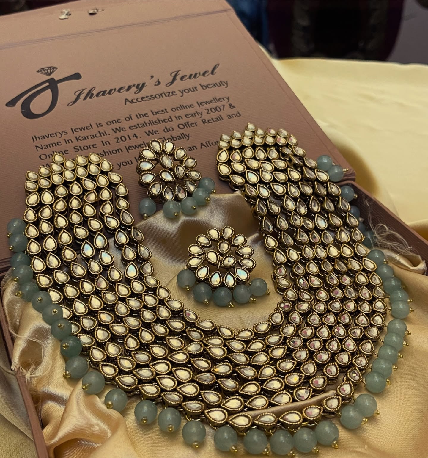Kundan In Layers 7 Traditional Necklace Set