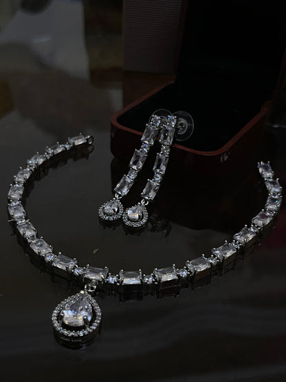 Zircon Necklace Set