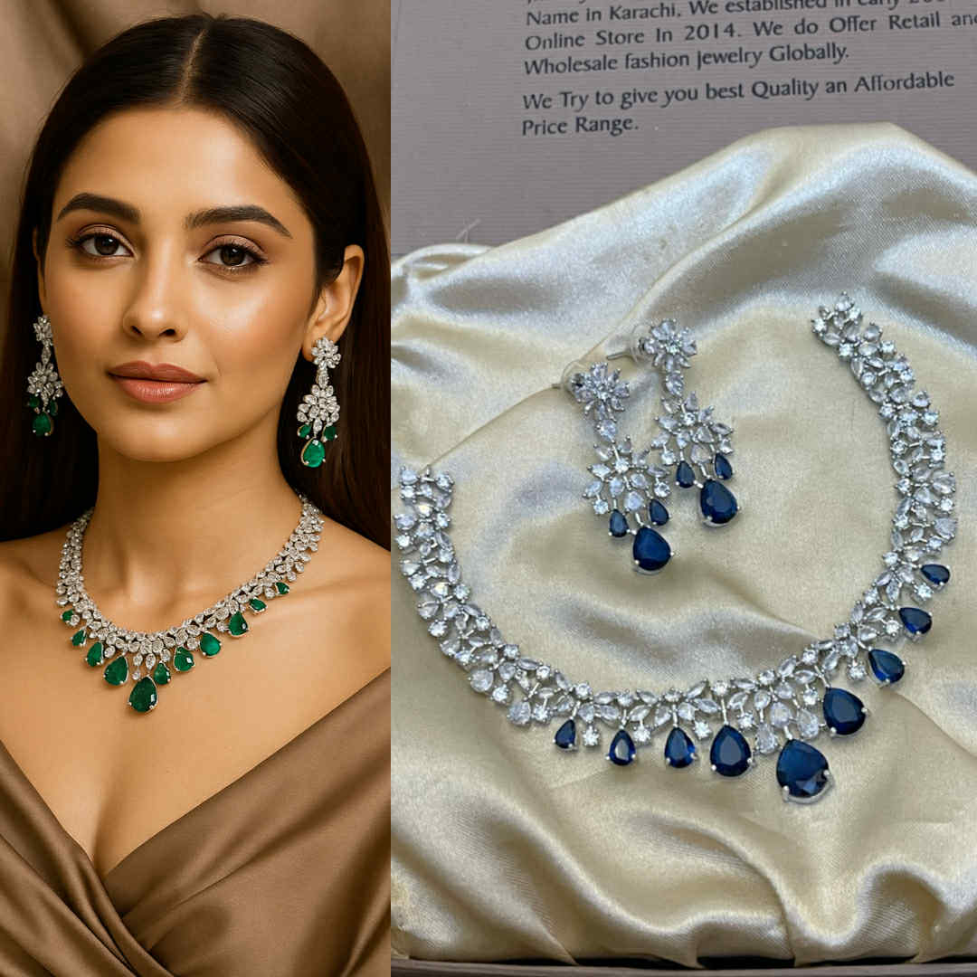 Zircon Ad Neclace Set