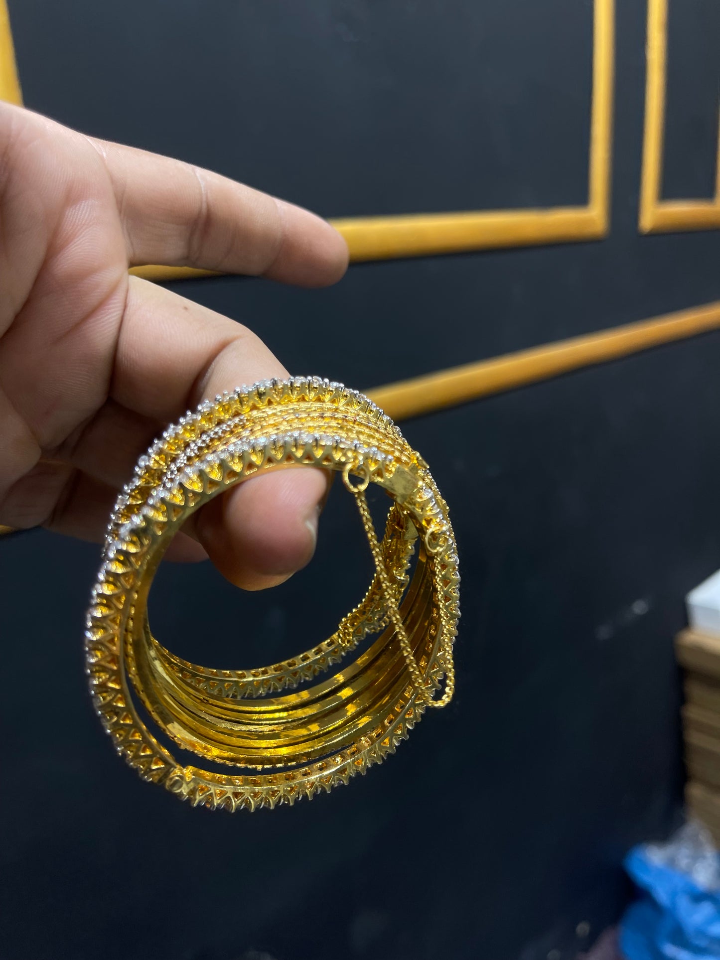 6 Pcs Chori and  bangles  set All Sizes Available 2 - Sawa - Dhai