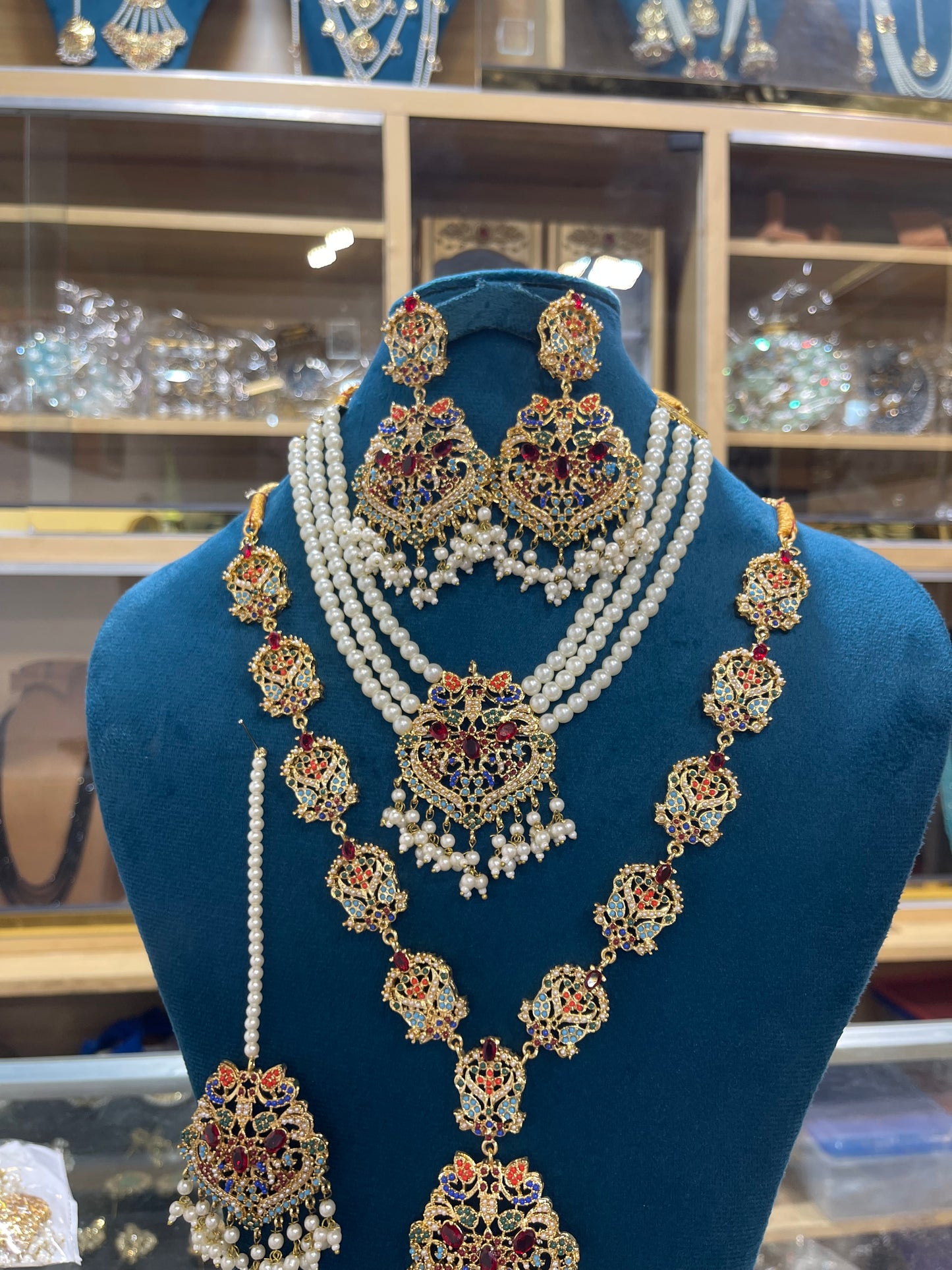 Noratan Traditional Trending Maala Necklace Set