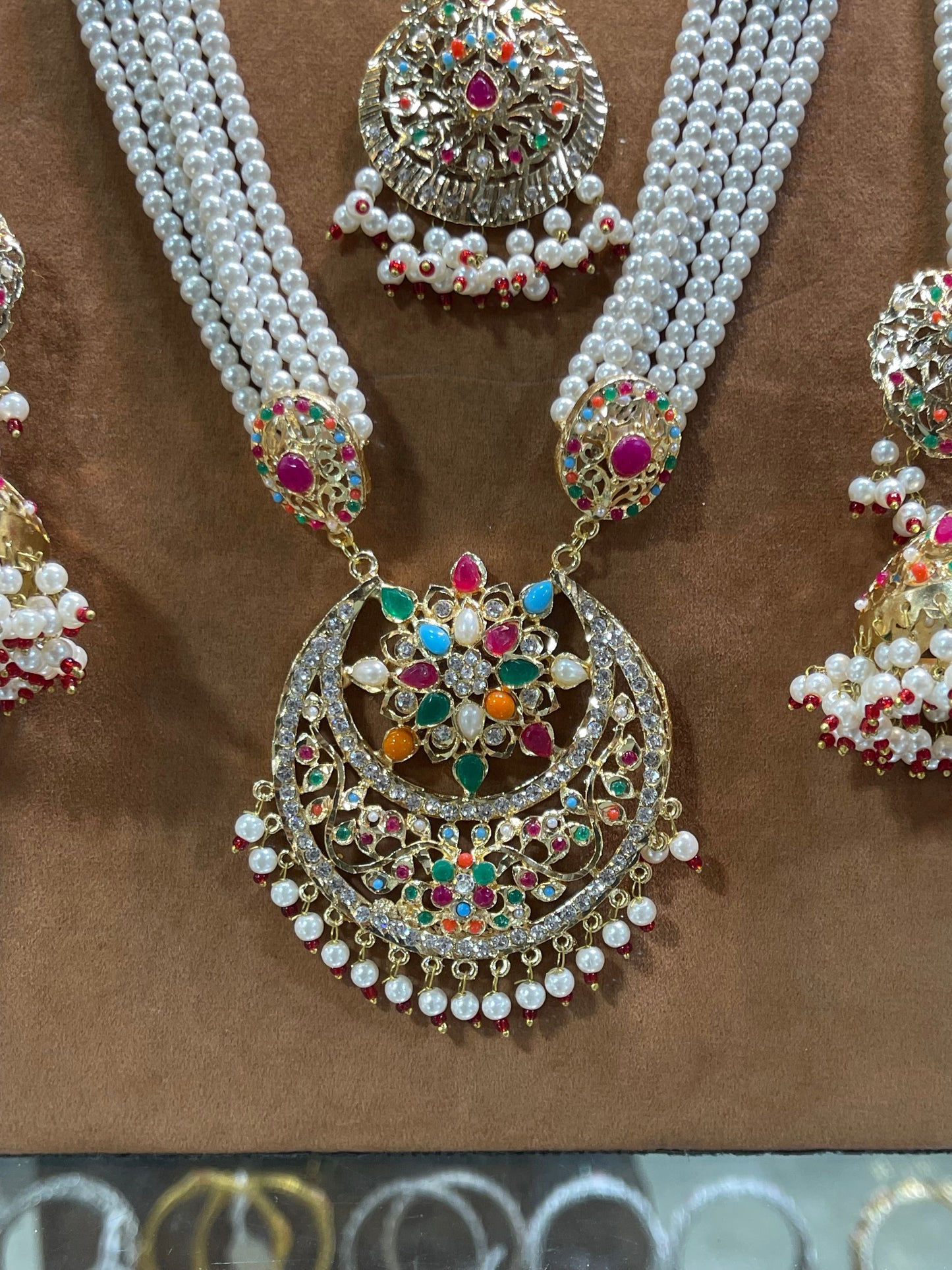 Hyderabadi Stylish Bridal Necklace Set