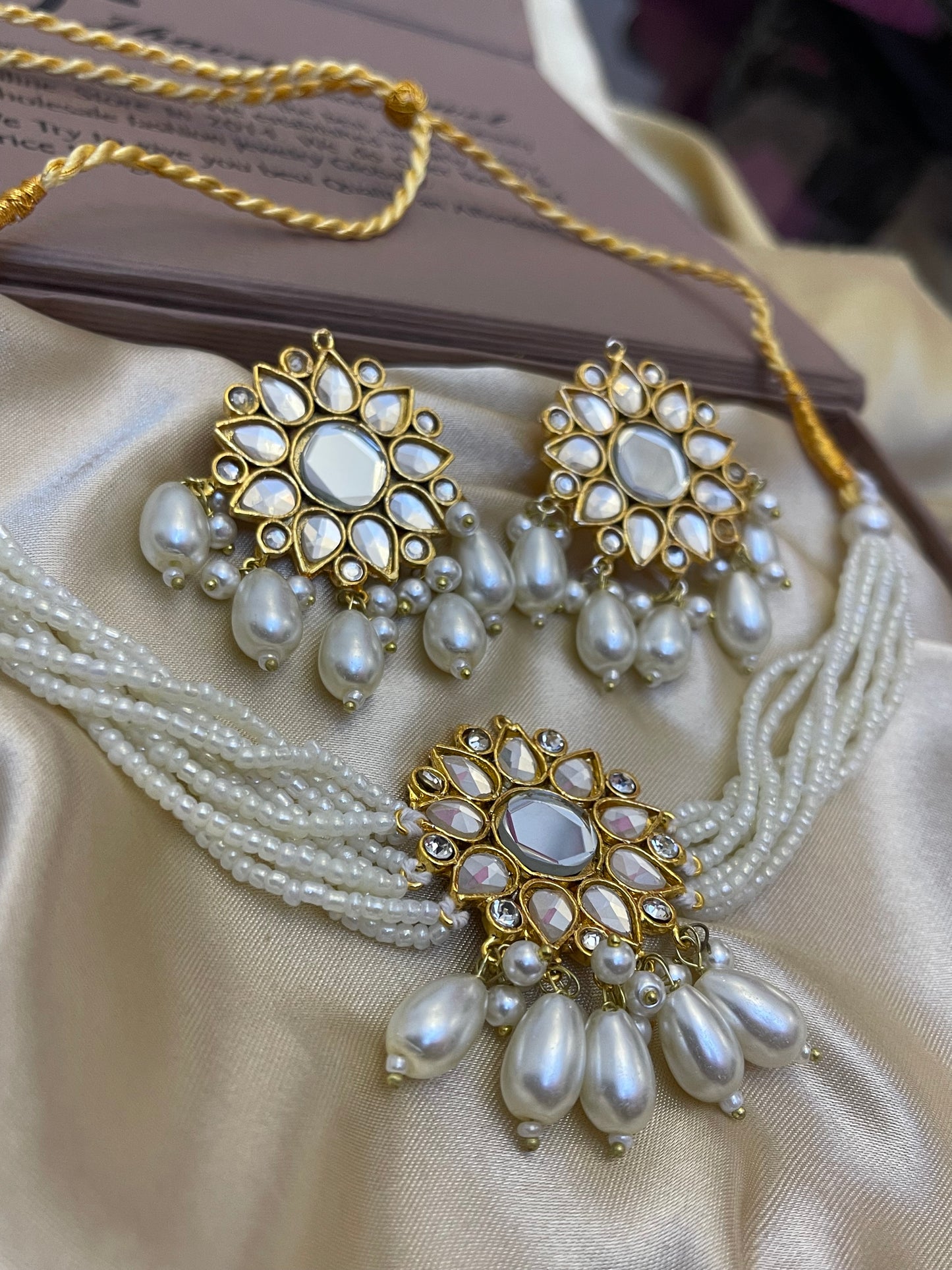 Kundan Jaipuri Choker Set