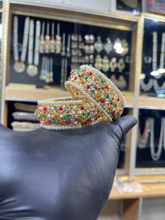 Hyderabadi Gold Plated Pair of Bangles