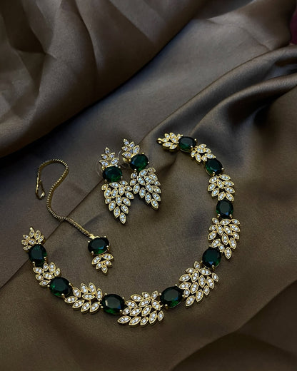Zircon Necklace Set