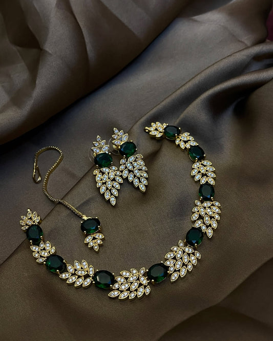 Zircon Necklace Set