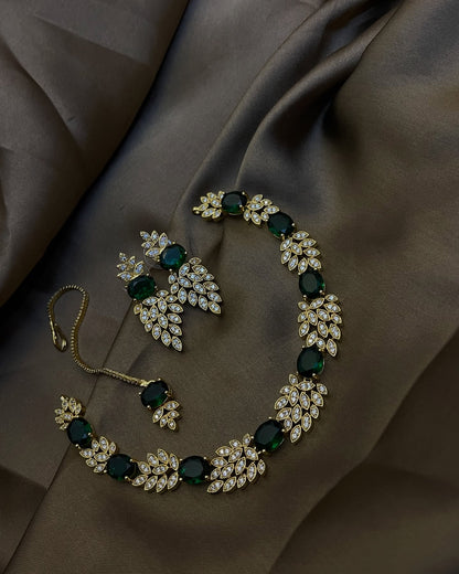 Zircon Necklace Set