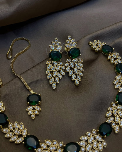 Zircon Necklace Set