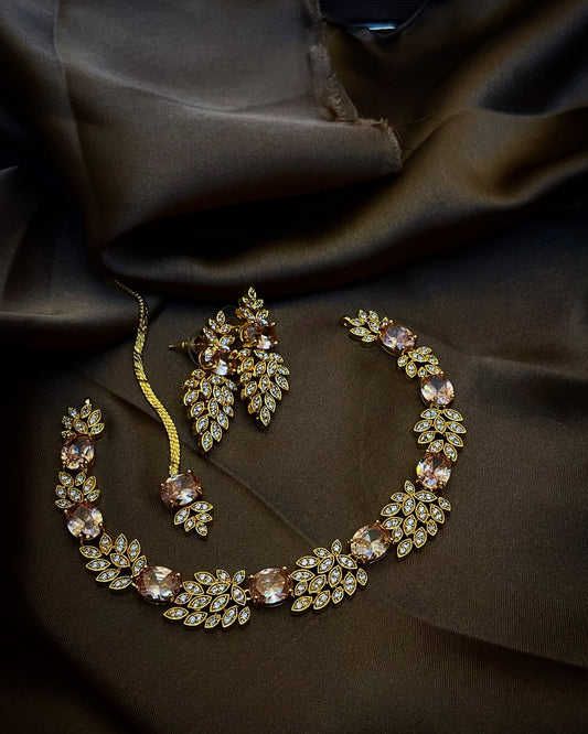 ZIRCON NECKLACE SET