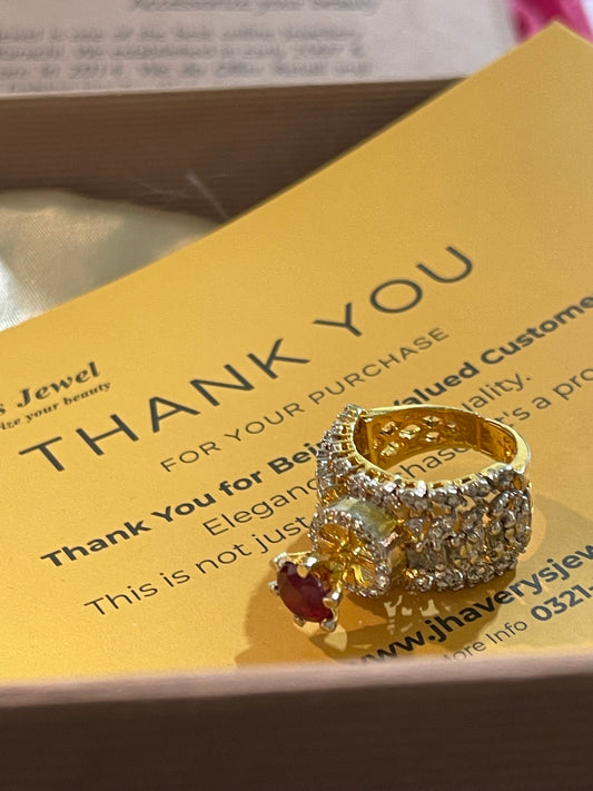 Zircon Stones Jarao Ring