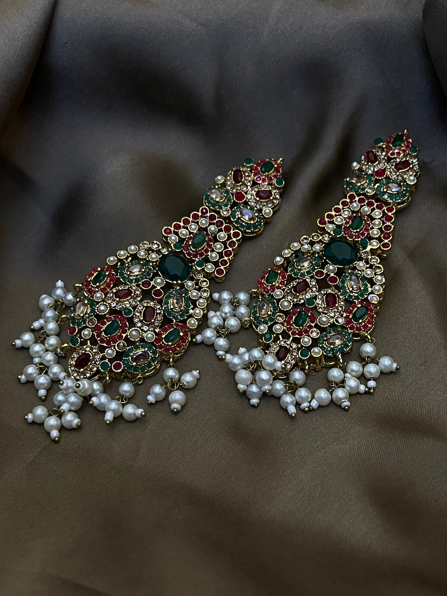 Traditional Earrings for Women | Hyderabadi & Ethnic Earrings Online | Jhaverys Jewellery