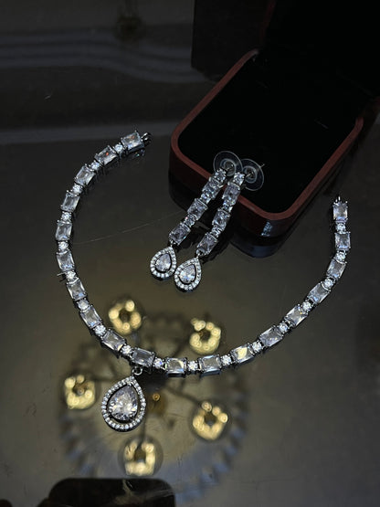 Zircon Necklace Set