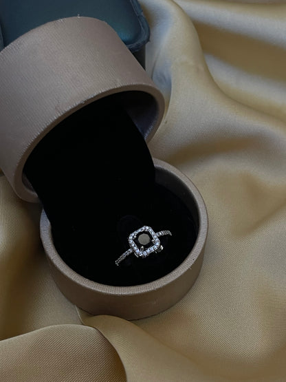 Casual Wear Stylish Zircon Ring