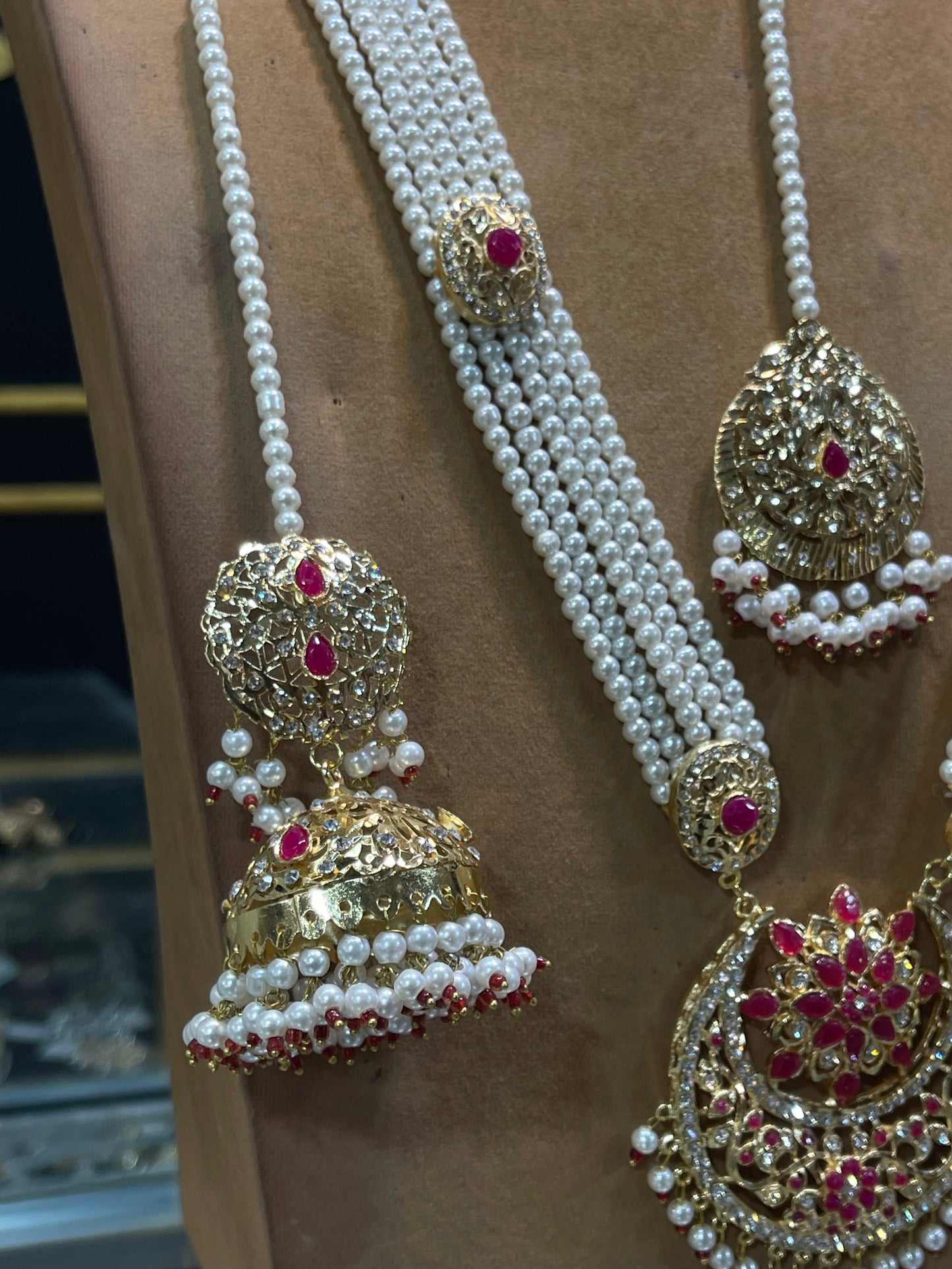 Bridal Hyderabadi Designer Wear Jewellery Set