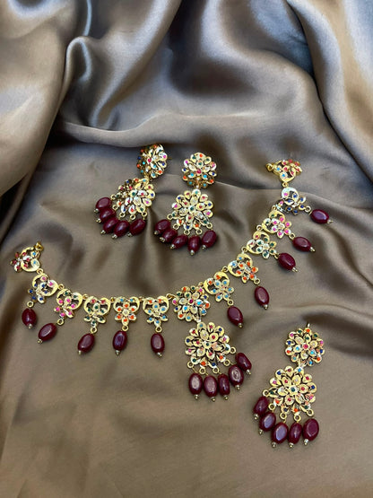Traditional Multi Necklace  Set