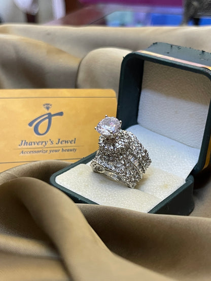 Silver Rings in Pakistan | Stylish Sterling & Artificial Silver Rings for Women | Jhaverys Jewellery