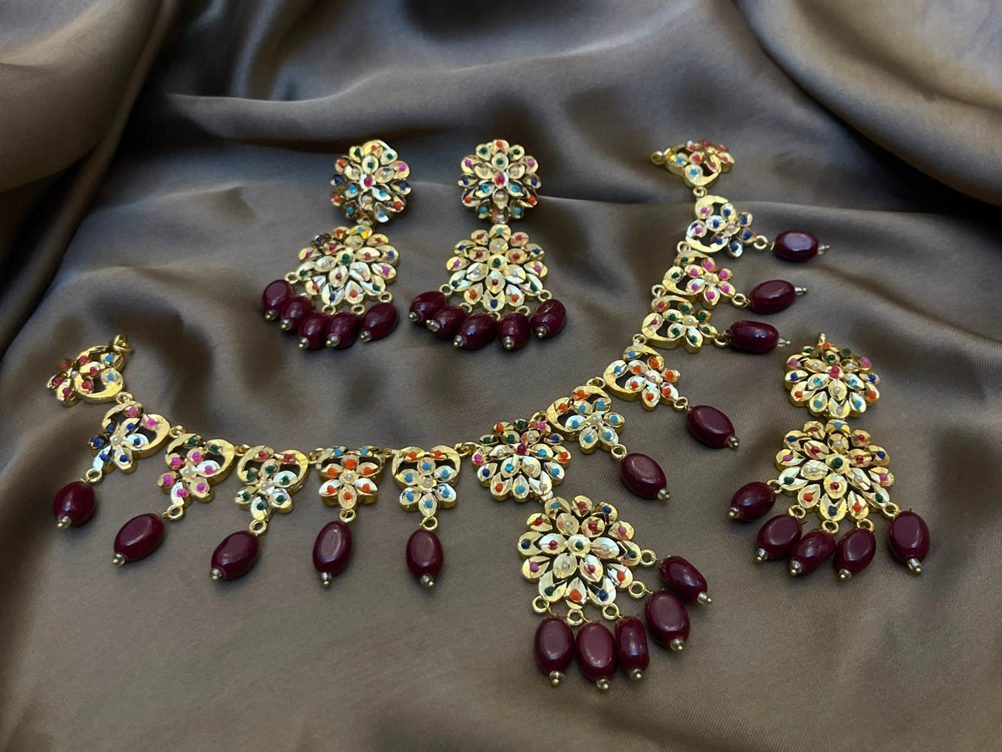 Traditional Multi Necklace  Set