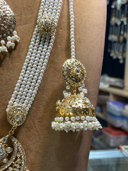 Bridal Jewellery  Hyderabadi 22KT Pure Gold Plated