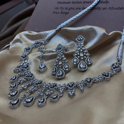 Zircon jarao Necklace Set