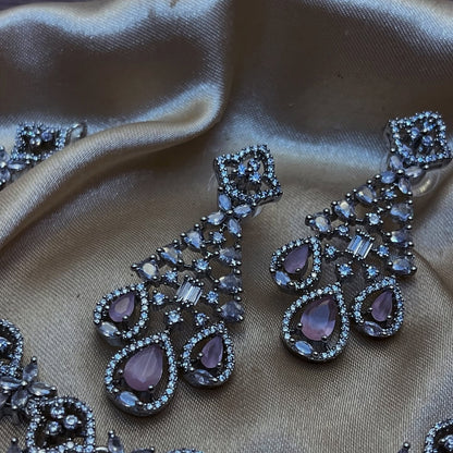 zircon Ad NECKLACE SET