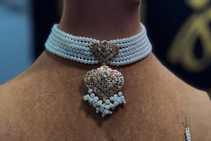 Bridal Necklace hyderabadi Stylish wear