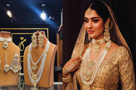 Bridal Necklace hyderabadi Stylish wear