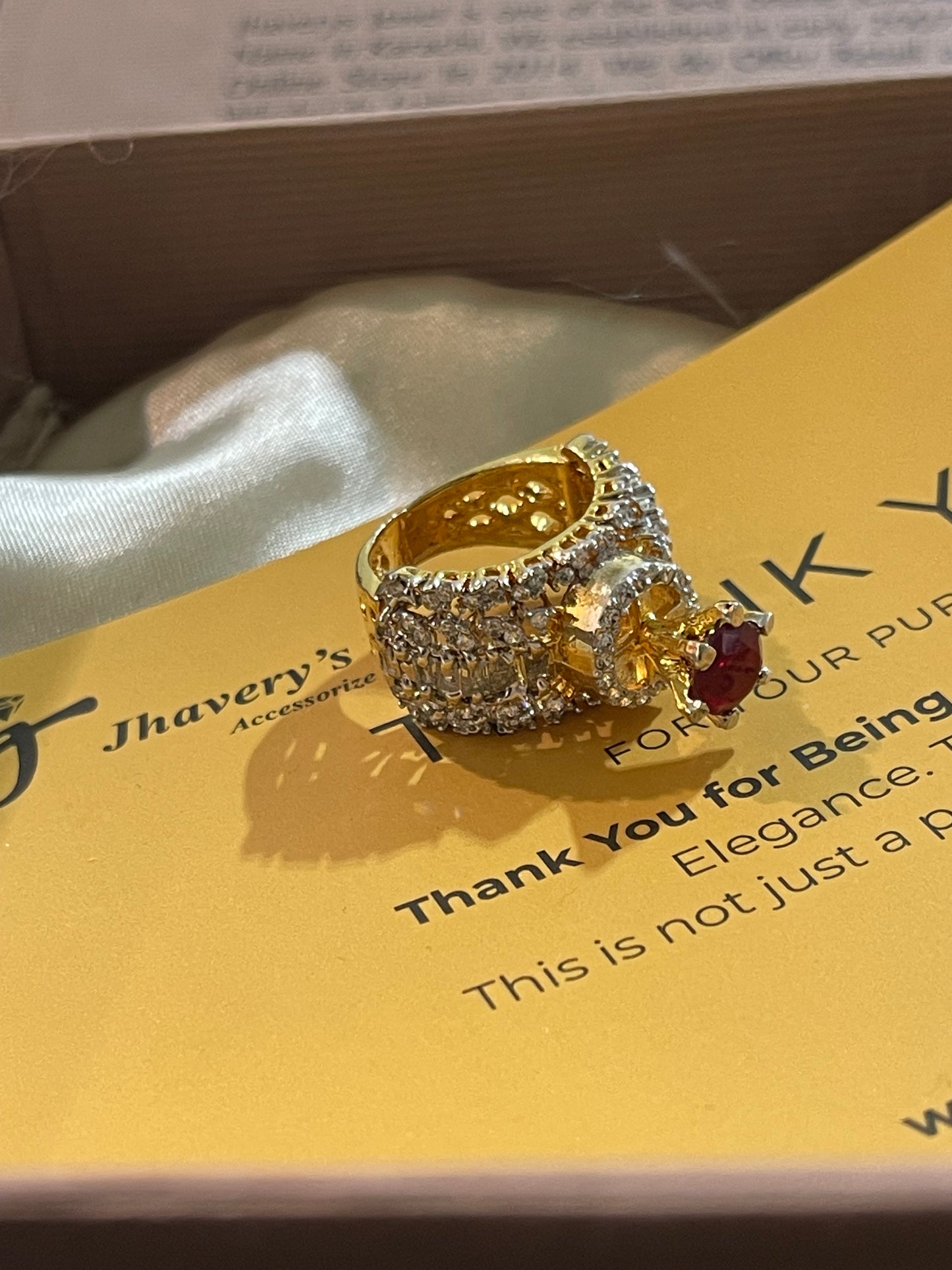 Zircon Stones Jarao Ring