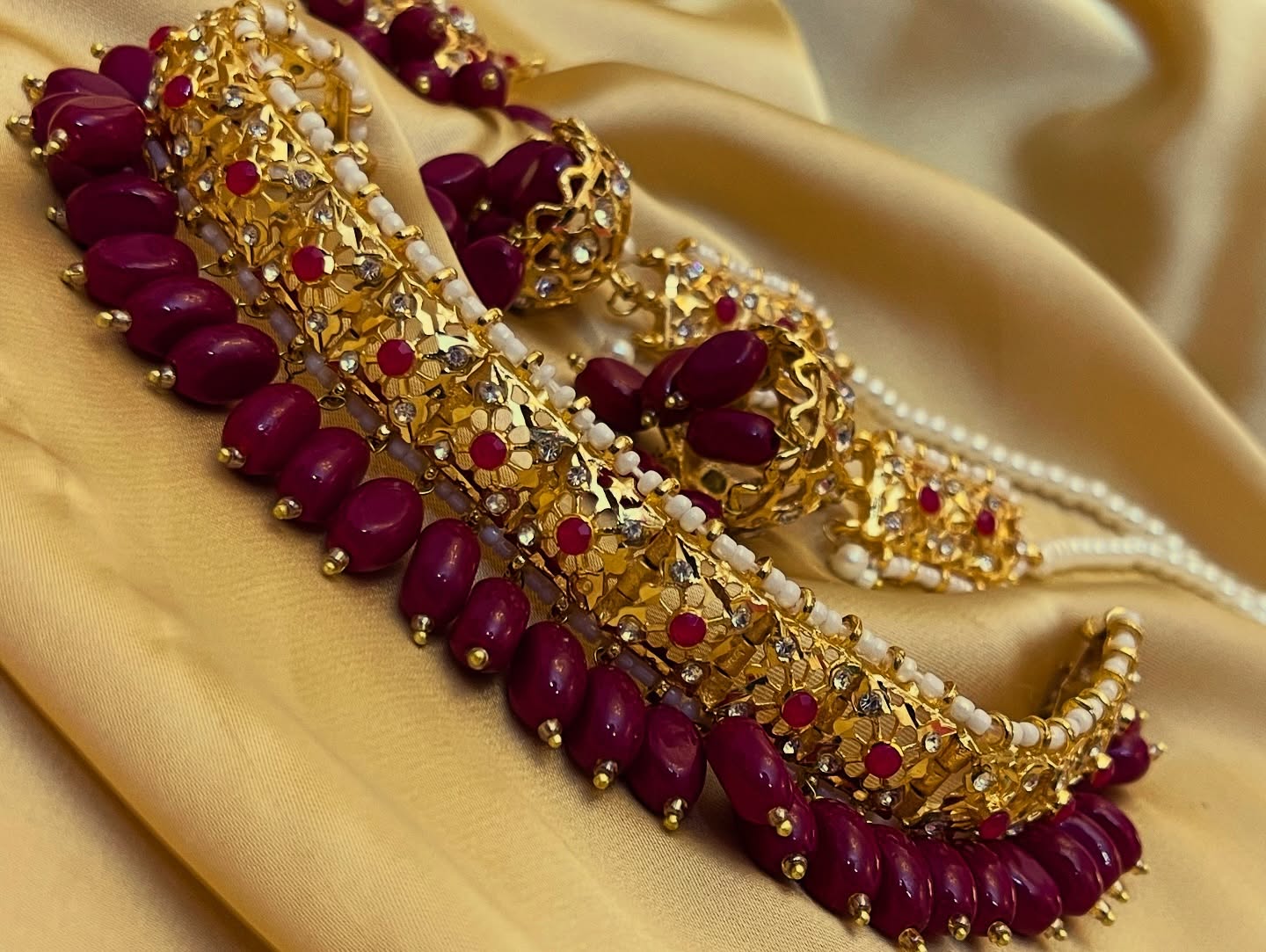 Hyderabadi Designer wear choker Set