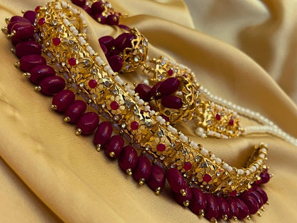 Hyderabadi Designer wear choker Set