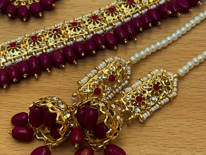 Hyderabadi Designer wear choker Set