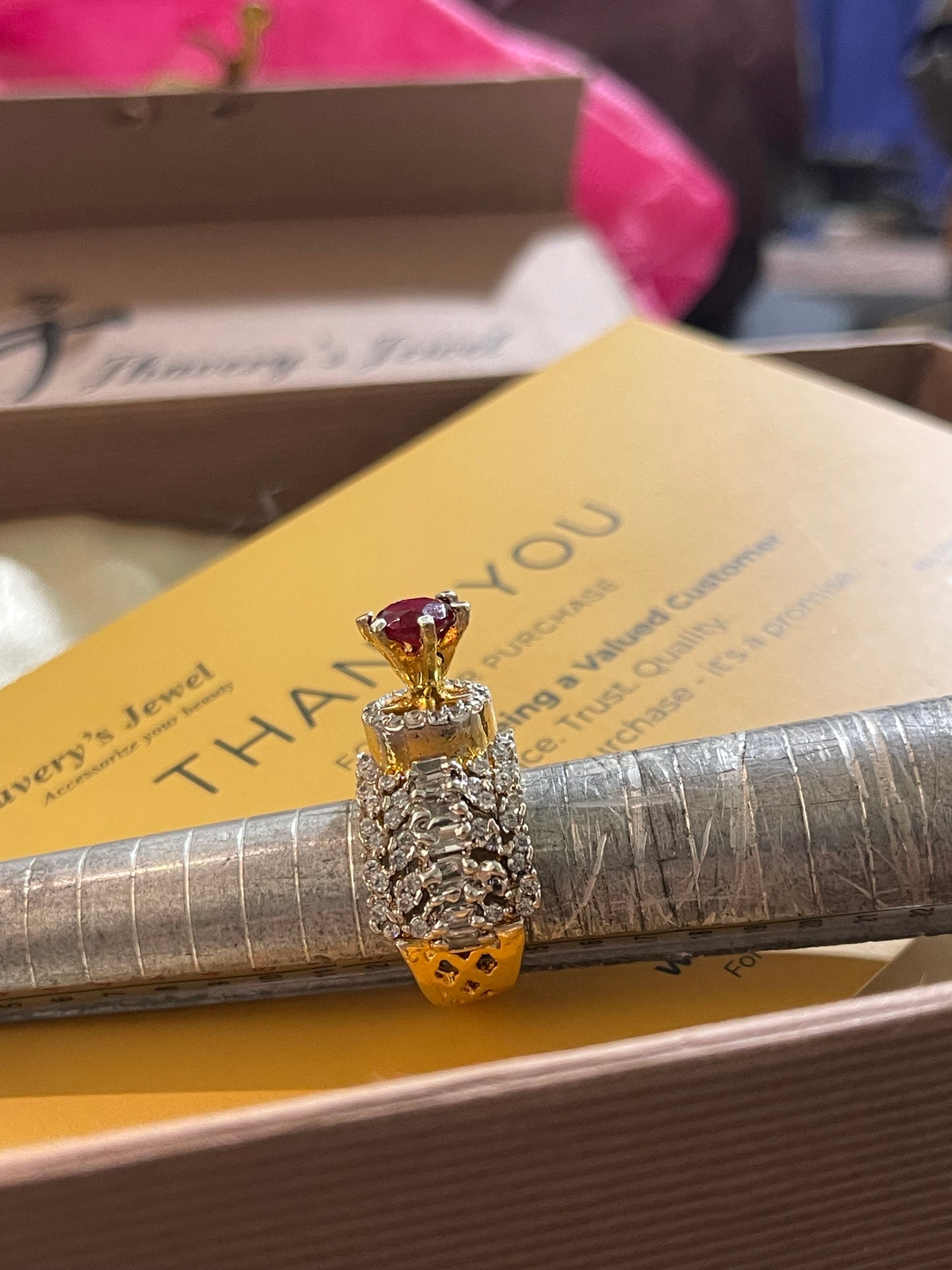 Zircon Stones Jarao Ring