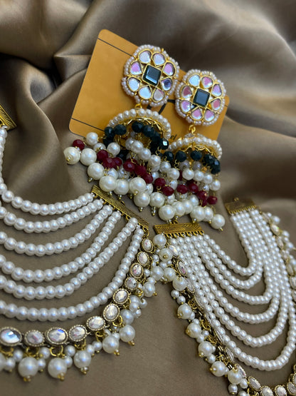 Thappa Kundan Stylish Jhumka Big sahara