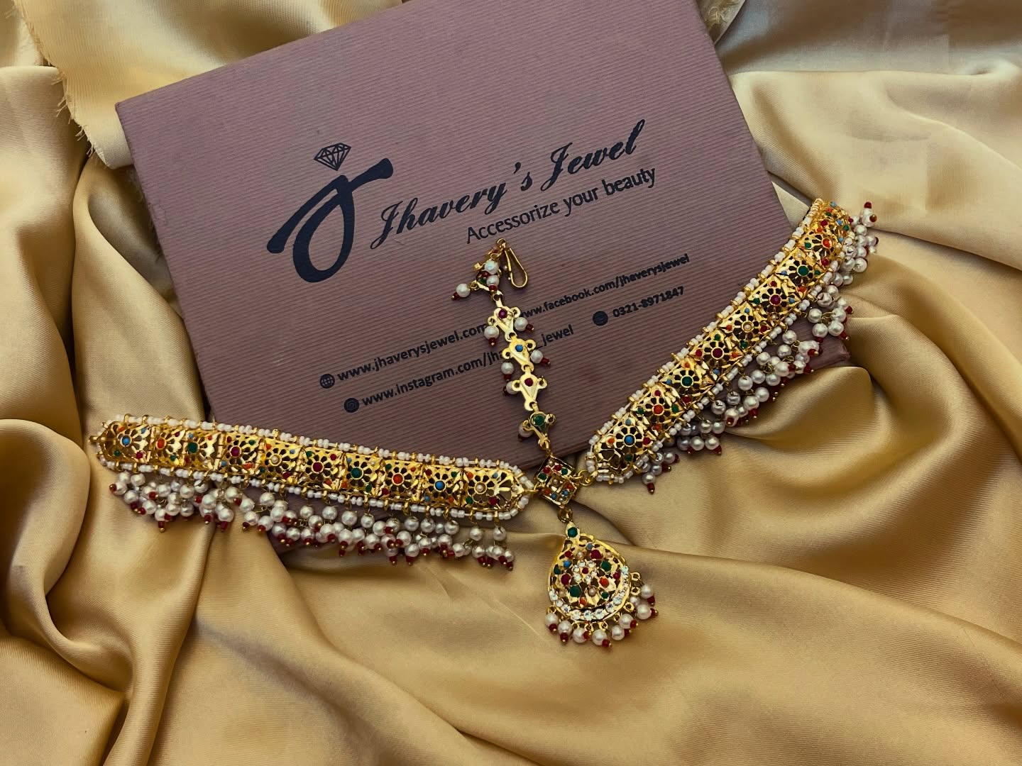 Hyderabadi Stylish wear Multi Matha patti | Head piece sheesh Patti