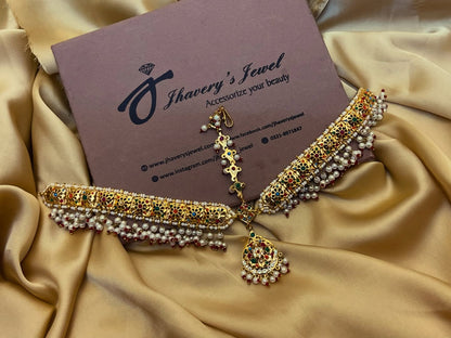 Hyderabadi Stylish wear Multi Matha patti | Head piece sheesh Patti