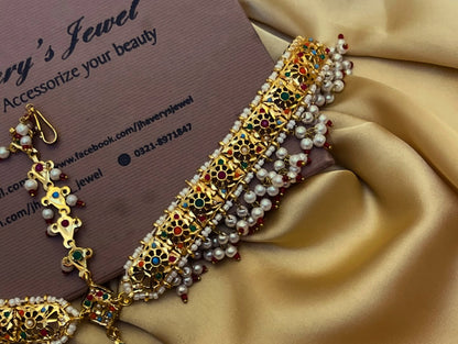 Hyderabadi Stylish wear Multi Matha patti | Head piece sheesh Patti