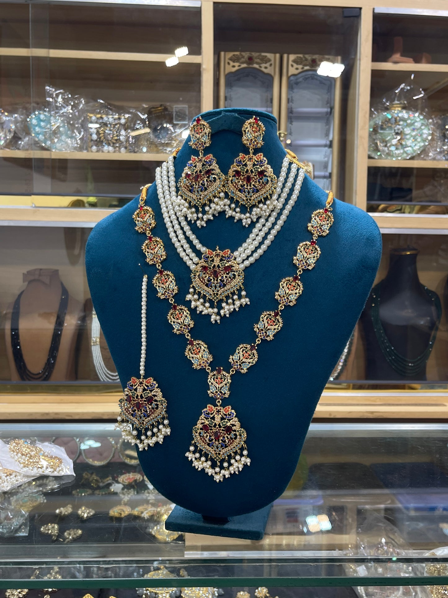 Noratan Traditional Trending Maala Necklace Set