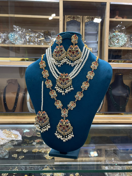 Noratan Traditional Trending Maala Necklace Set