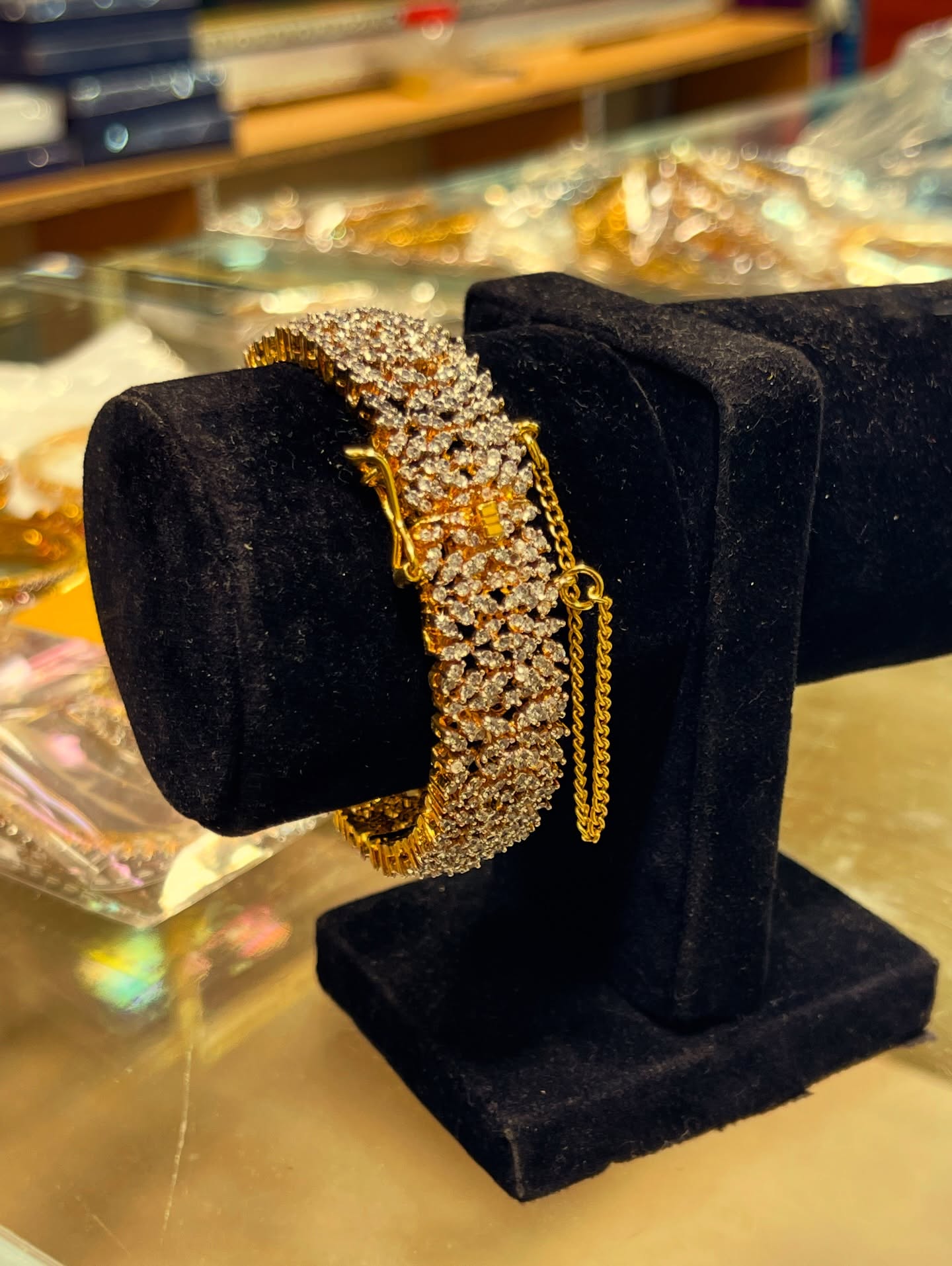 Gold Plated,Haseena Bangles Set 6 pcs