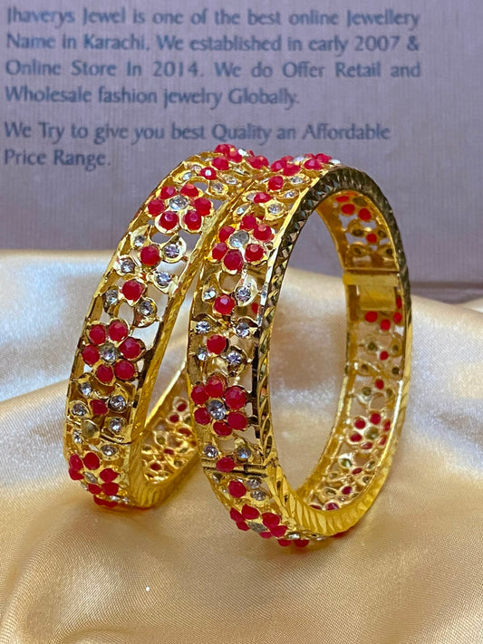 Traditional Hyderabadi pair of  Bangles
