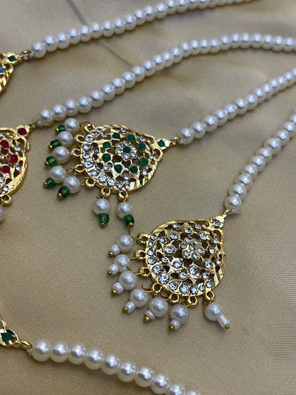 Green and White Stylish Tikka