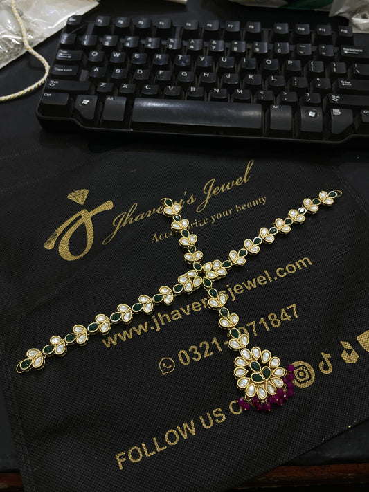 Kundan Stylish Wear Matha patti