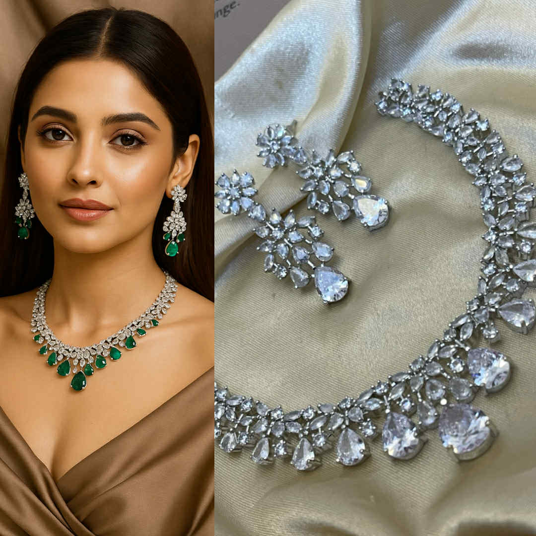 Zircon Ad Neclace Set
