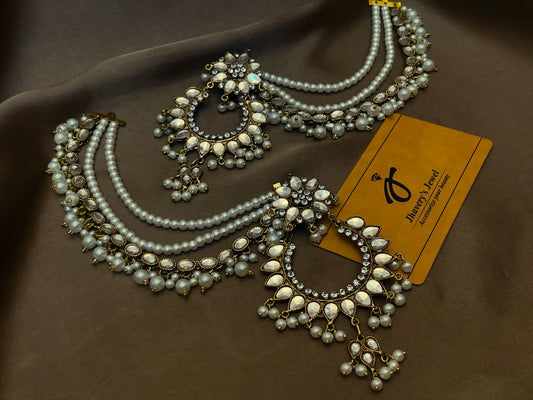 Special Sahara Earrings Baali Kundan
