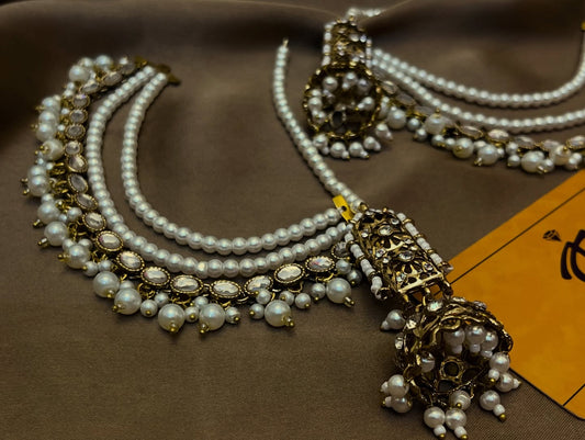 Special Sahara Jhumka Earrings Antique based