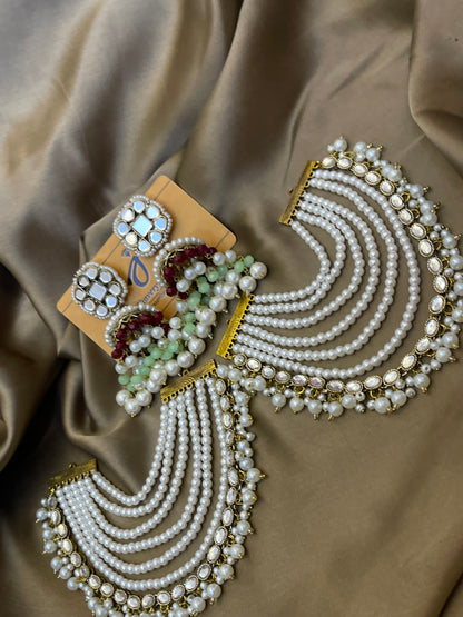 Thappa Kundan Jhumka big sahara