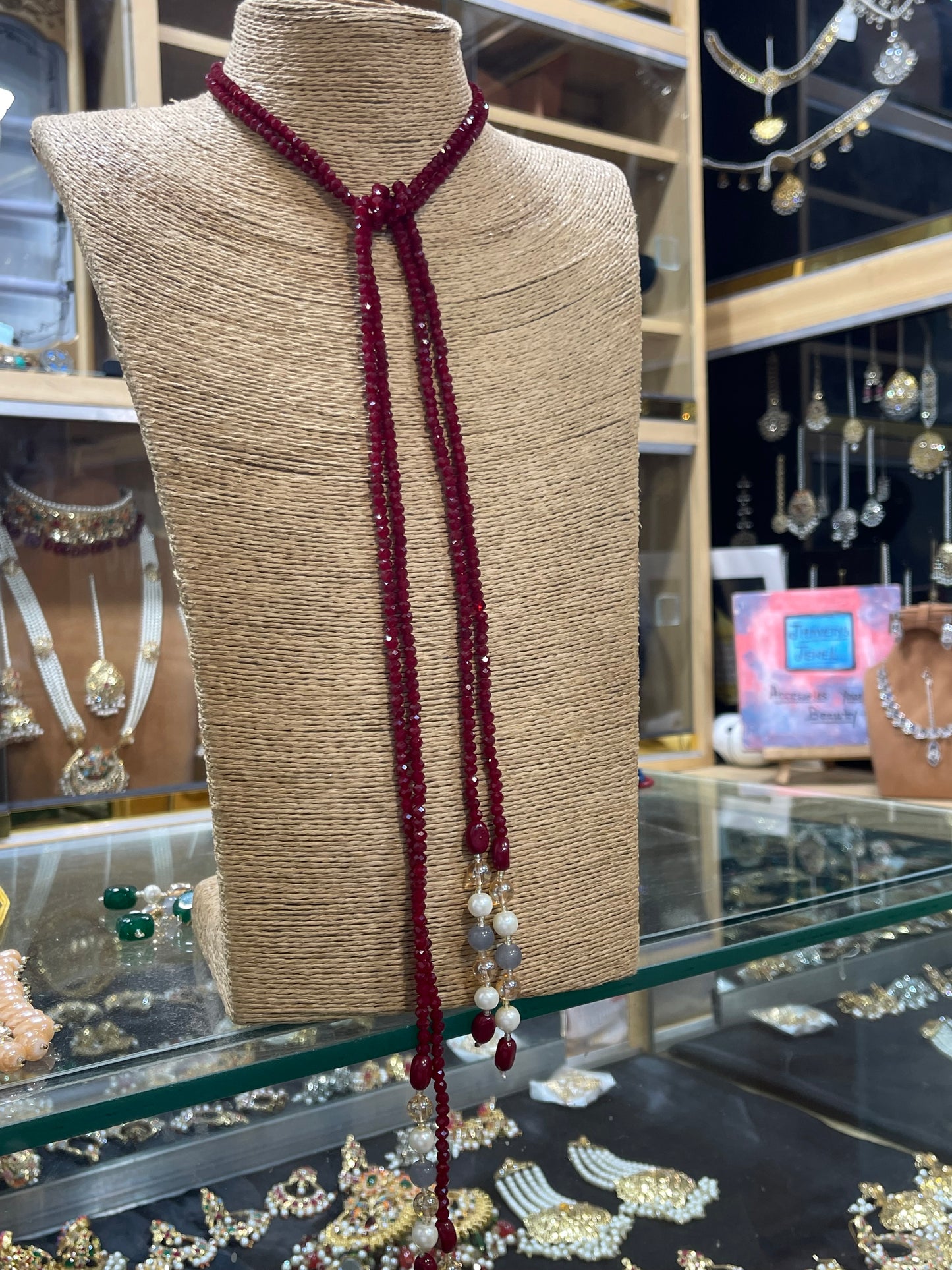 Double Layers Designer Stylish Lariats Design