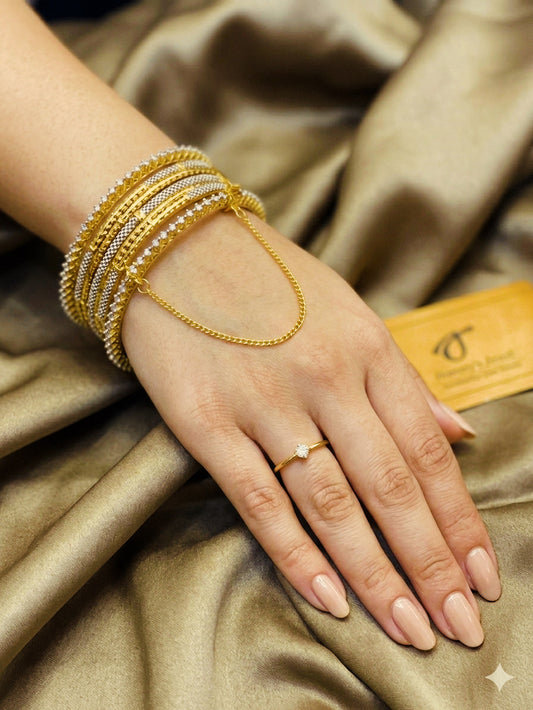 Gold Plated Choori & Bangles in Pakistan | Premium Artificial Jewellery | Jhaverys Jewellery