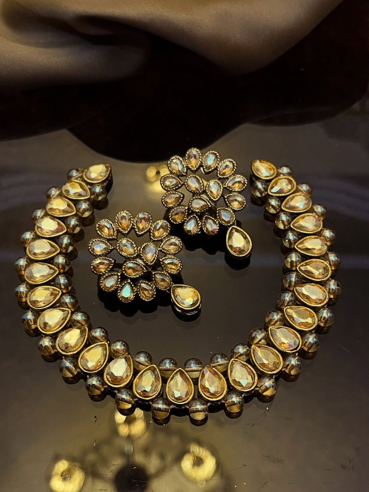 Kundan Beautifull Wear Stylish Necklace